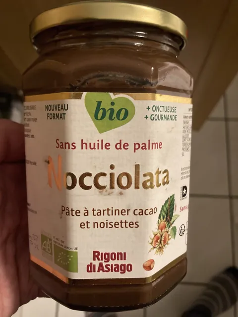 Pot de pâte à tartiner Nocciolata bio