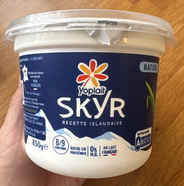 Pot de skyr nature Yoplait